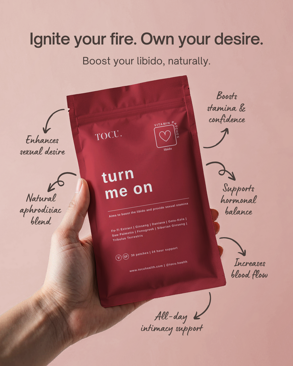 TOCU Turn Me On Vitamin Patches | TOCU